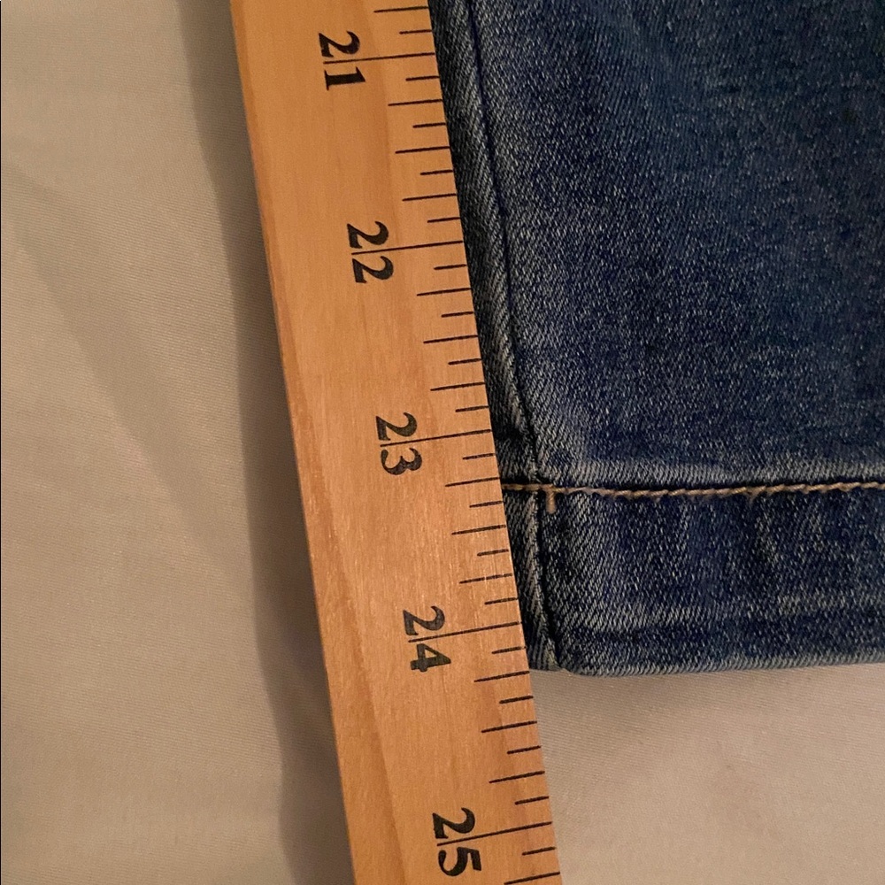 Northern Reflections Dark Indigo Cropped Cargo Jeans - Picture 8 of 10